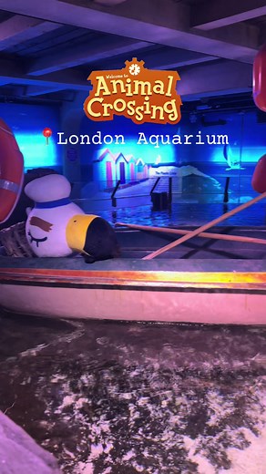 Exploring SEA LIFE London in Animal Crossing