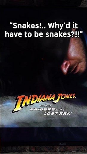 Raiders of the Lost Ark - Snakes Why'd It Have to be Snakes?! (Indiana Jones)