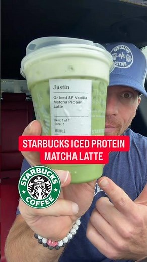 Starbucks Iced Protein Matcha Latte