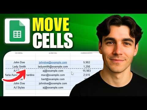 How to Shift Cells Down in Google Sheets (Tutorial 2026)