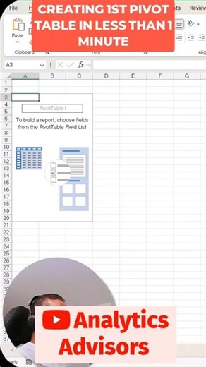 Mastering Pivot Tables: A Step-by-Step Guide #shorts