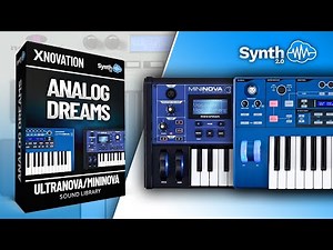 NOVATION MININOVA / ULTRANOVA ♫ 52 Custom Sounds ► Analog Dreams Sound Bank
