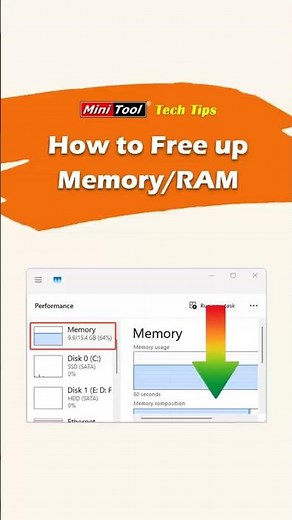 How to Fix High Memory/RAM Usage in Windows 11/10 #windowstips #taskmanager