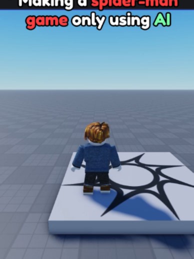 Spiderman game made by AI (Roblox) — Play on PC via EpicMiniNames