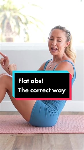 #flatabs #yogatutorial #yogatips #yogaforbeginners #abstutorial by@stretchyfitapp