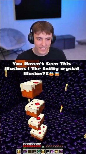 This Minecraft illusion just broke your brain #shorts #mindblown #minecraft