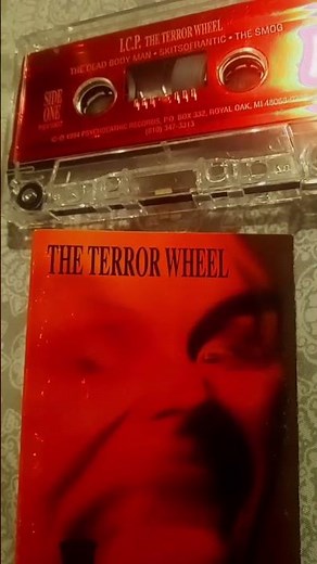 ICP- The Dead Body Man (The Terror Wheel) 1994 Rap Cassette Tape Classic Album Psychopathic Records
