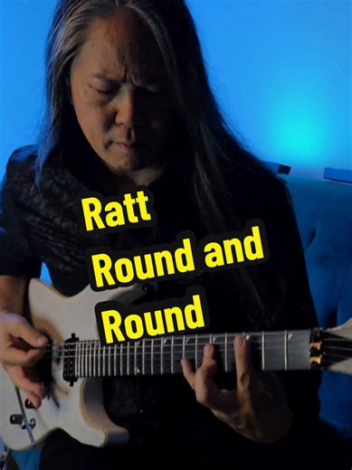 Round and Round solo cover — Ratt guitar tribute
