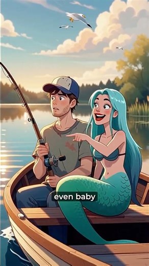 Mermaid Teaches Human How to Fish (And Date) 🎣❤️