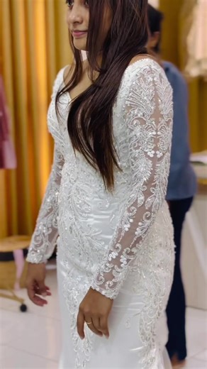 Bride Gloria Wedding Frock Designs Sri Lanka 2024 Trends