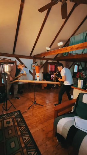 Unconventional Saxophone Performance with Traffic Cone 🎷