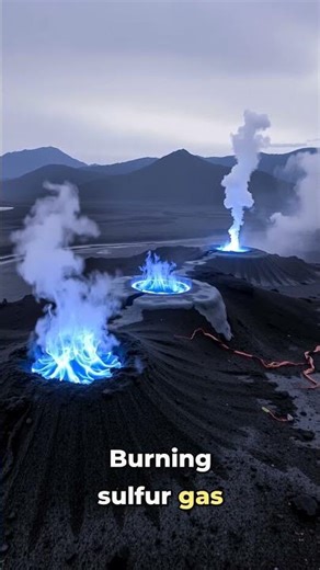 Indonesia's Blue Lava Is a Trick of Fire 🔵