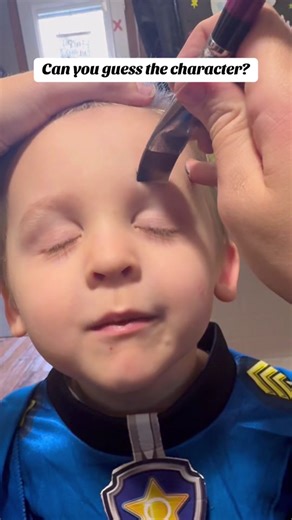 Transforming a Kiddo Into Chase for Halloween | Face Painting Tips