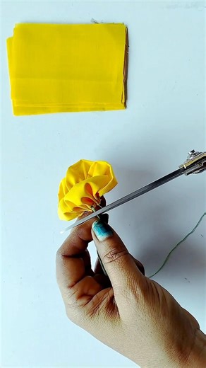 Cloth Flower Making | Kapde Se Phool Banane Ka Asan Tarika