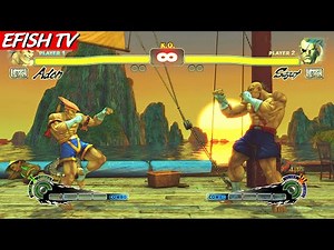 Adon vs Sagat (Hardest AI) - Ultra Street Fighter IV