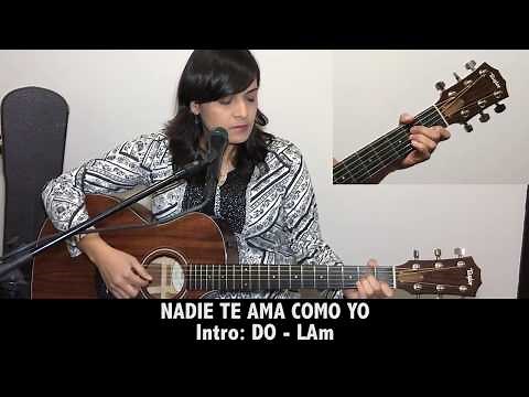 Nadie te ama como yo - Martín Valverde - Acordes y Letra