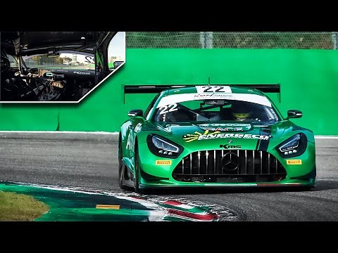 Mercedes AMG GT3 Evo 2020 OnBoard, Warm Up & Sound at Monza Circuit!