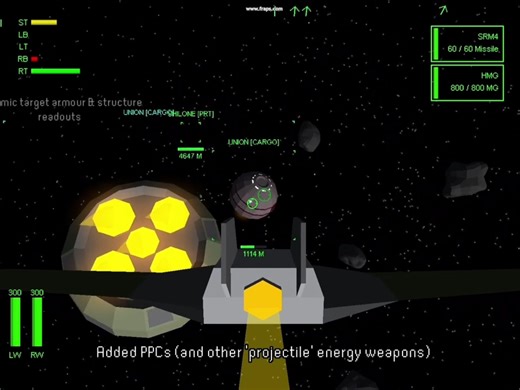 复古风格太空空战——BattleTech空天战斗机题材独立游戏演示