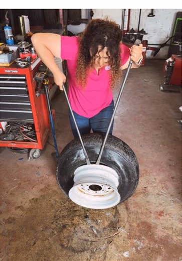 Tire Removal and Installation with Spoon Bars