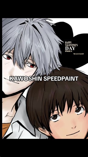 Kawoshin Valentine's Speedpaint - Inspired by Takeshi Obata