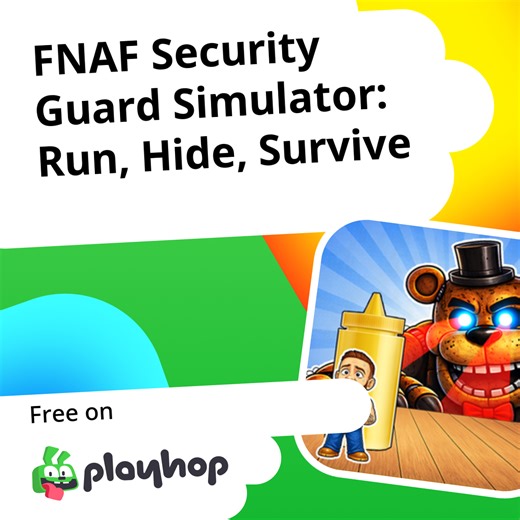 FNAF Security Guard Simulator: Run, Hide, Survive: Play Online For Free On Playhop