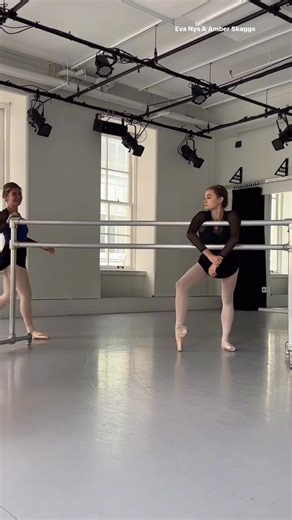 Full lesson of teaching me pointe is out on YouTube now 😂🩰 link in bio! #ballet #balletteacher #pointe | Ballerinna