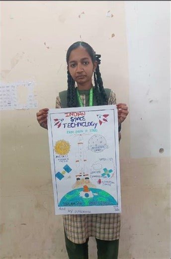 poster presentation on indian space technology