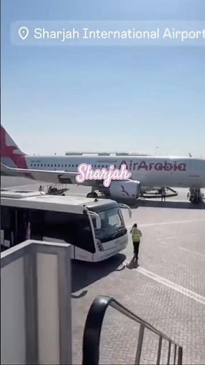 Sharjah international airport 🇦🇪