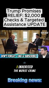 Are you waiting for that $2,000 relief payment? 💸 In a recent interview, President Trump hinted at a plan to use tariff revenue to send checks to American citizens. However, is this real or just a political ploy ahead of the midterm elections? Stephen Gardener analyzes who is truly likely to receive this money and when it will be disbursed. Watch now to stay updated on your finances! 🇺🇸💰 | Snyder Reports