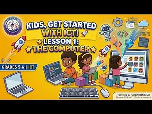 Meet Your Computer! 💻 ICT Lesson 1 for Grade 5 & 6 Students