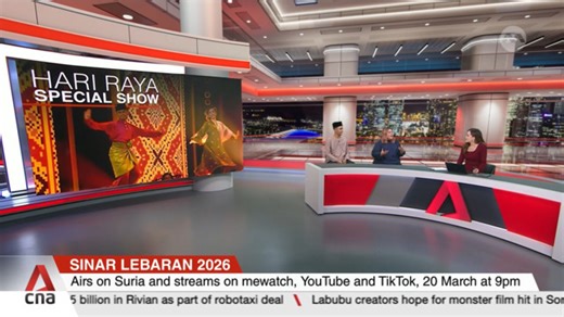 Sinar Lebaran 2026: Mediacorp's Hari Raya special to air on Suria at 9pm tomorrow