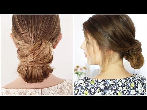 EASY Double Chignon | Hairstyle Friday | Lovethecosmetics