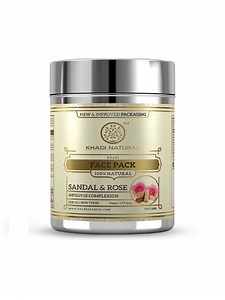 Buy Khadi Natural Sandal Rose Face Pack For Smooth Skin   50 G -  - Personal Care for Unisex