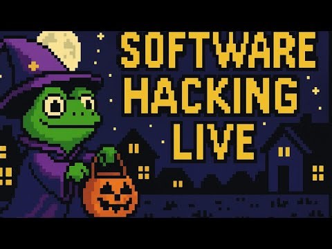 HALLOWEEN HACKING LIVE! | Leetcode, Digital Forensics, Binary Demos & OLIcyber Challs