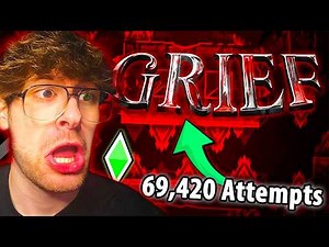 I Beat GRIEF in Practice Mode... (Geometry Dash)