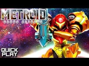 Metroid Samus Returns Gameplay! First 20 Minutes! (Quick Play)