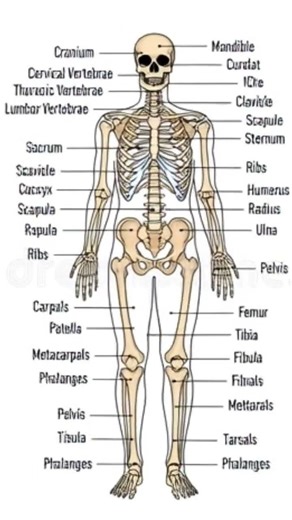 skeleton system 3d #trending #humanbodysystem #anatomy #viral #reel