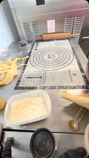 Filmed a whole work day yesterday, but until I edit that, here’s some sped up poptart rolling 🙂 | Jess Desserts