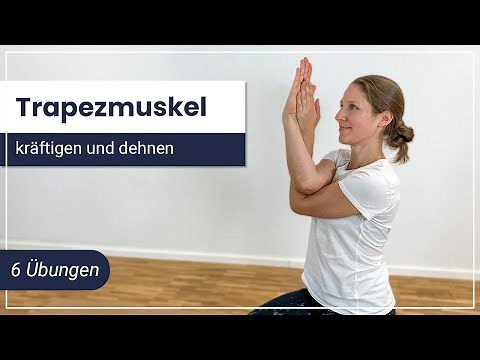 Verspannter Trapezmuskel ➡️ 6 bewährte Übungen zum Kräftigen und Dehnen