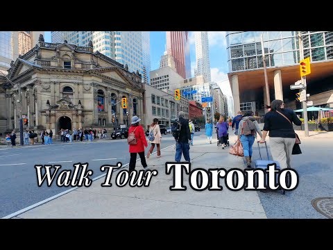 Toronto Fall Walk Tour | Weekend Stroll in Downtown