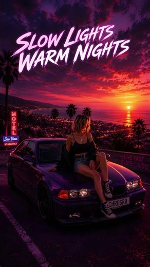 Slow Lights, Warm Nights | Lo-Fi Synthwave – CHROSRØ