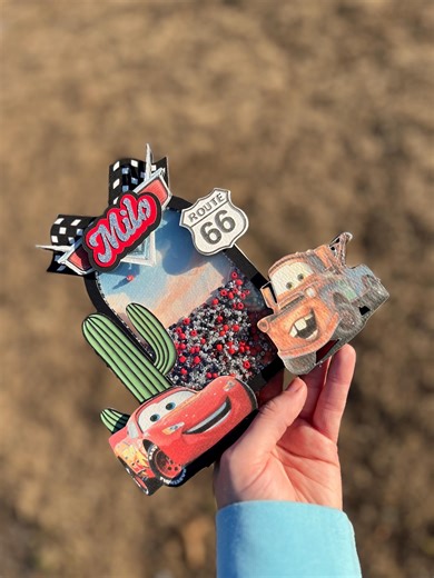 3D Car Cake Topper Shaker - Etsy UK