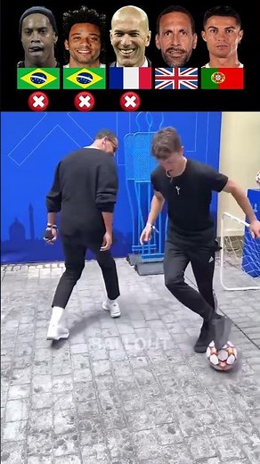 Ronaldo VS Ronaldinho VS Zidane VS Marcelo VS Ferdinand | Against Freestylers😩