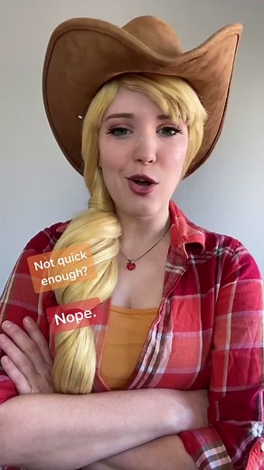 Applejack Cosplay and MLP Characters Take on a Challenge in this Fun Video!