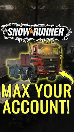 SnowRunner Account Mod That Unlocks Everything! #snowrunner
