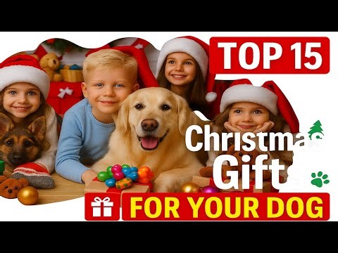 🎄🐶 Top 15 Christmas Gifts for Your Dog – Must-Have Toys & Treats! 🐾🎁
