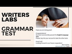 Writers labs Grammar test||How to Pass Writerslab test