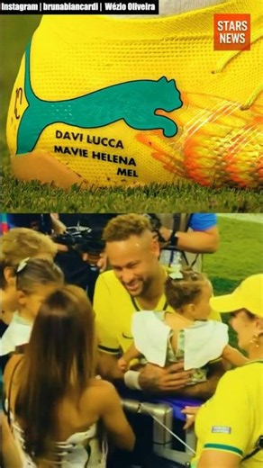 Neymar’s Kids Detail on His Boots 😱👟
