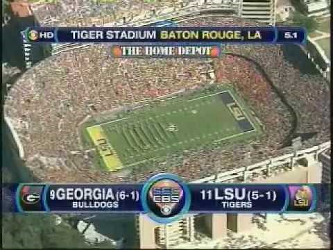 2008 Georgia vs. LSU Highlights