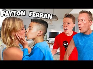 Payton & Ferran KISSED ON CAMERA.. (Ninja Kidz TV & Royalty Family)